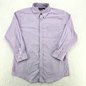 Lauren Ralph Lauren‎ Mens Dress Shirt Lilac Stretch Button Down 17 1/2 32 33
